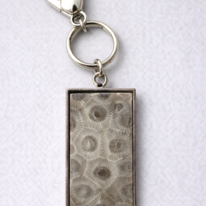 Petosky Stone Large Keychain