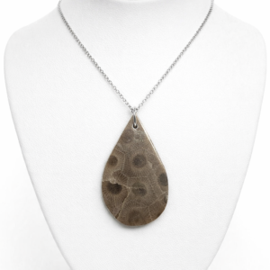Natural Petosky Stone Necklace
