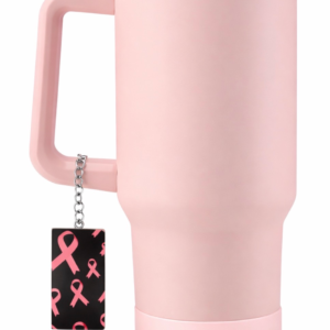 Stanley Insulated mug charms breast cancer charm