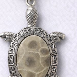Petosy Stone Turtle Keychain V3