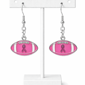 Raw Pink™ Breast Cancer Football JewelryOne symbol. Three ways to wear your fight. Choose earrings, a charm, or a sterling silver necklace — bold breast cancer football jewelry made for fighters who never sit on the sidelines.